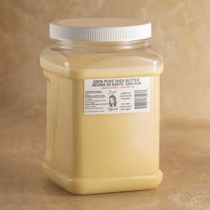 Nilotica Shea Butter Bulk 1.5L | Unrefined DIY & Wholesale Skincare Ingredient (1500ml)