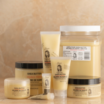 Nilotica Shea Butter Bulk 1.5L | Unrefined DIY & Wholesale Skincare Ingredient (1500ml)